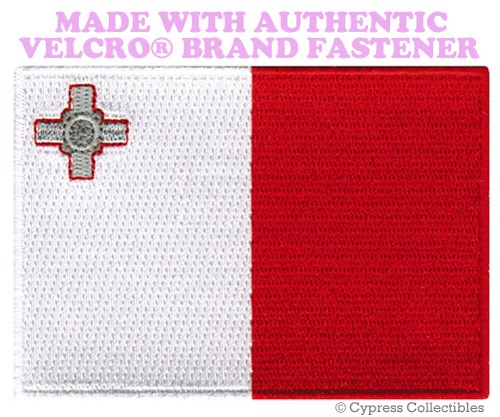 Malta flag patch maltese - flag,