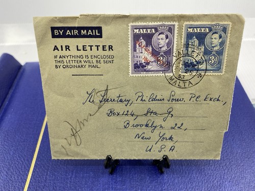 1953 malta air letter - 1953,